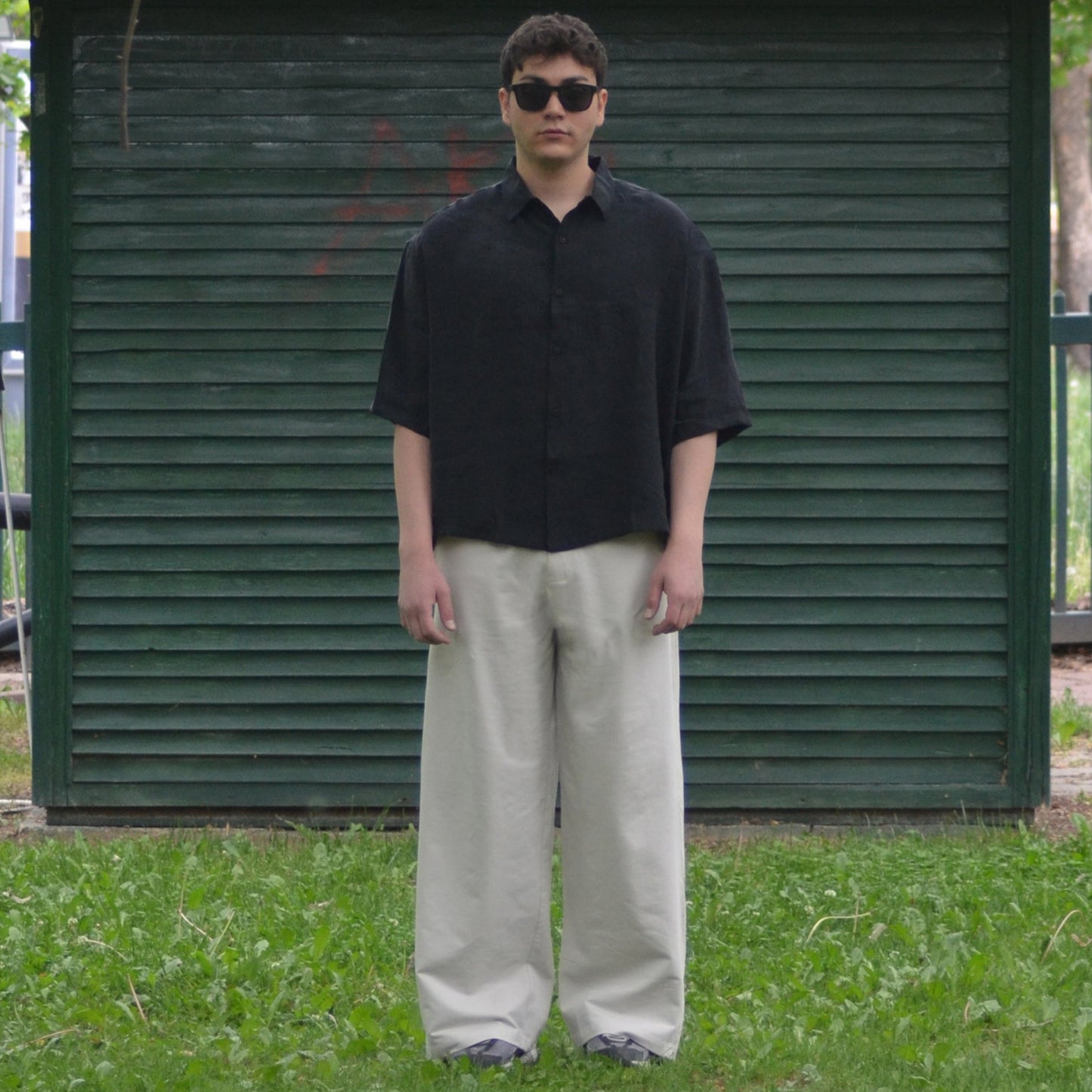 Baggy Eşofman Alt / Kırık Beyaz