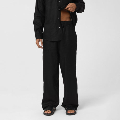 Baggy Keten Pantolon