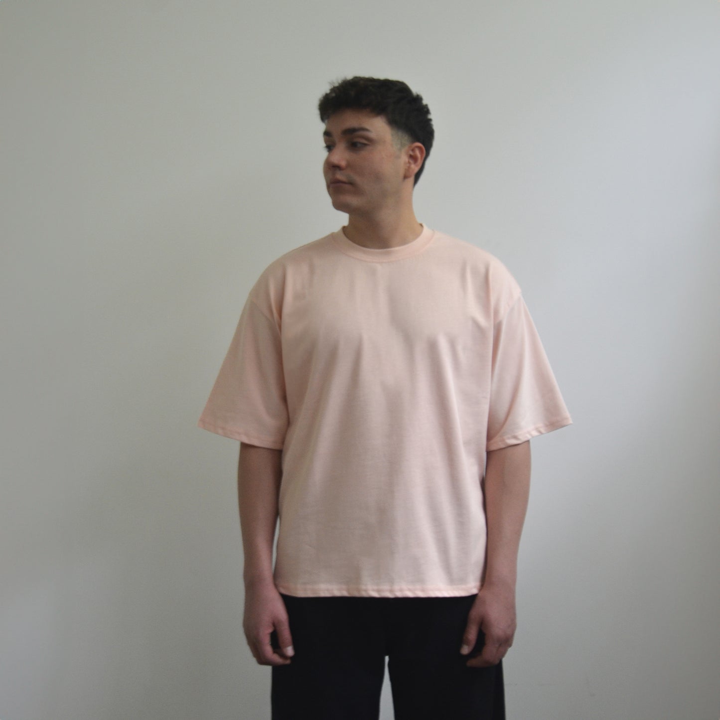Boxy Fit Oversize T-Shirt / Soluk Mercan