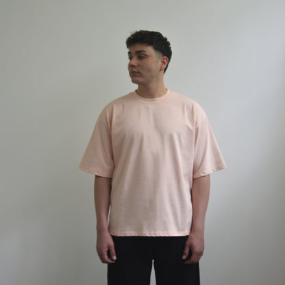 Boxy Fit Oversize T-Shirt / Soluk Mercan