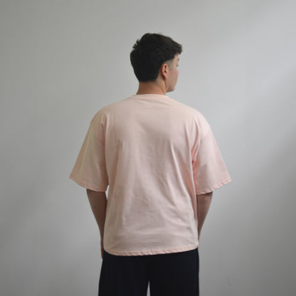 Boxy Fit Oversize T-Shirt / Soluk Mercan