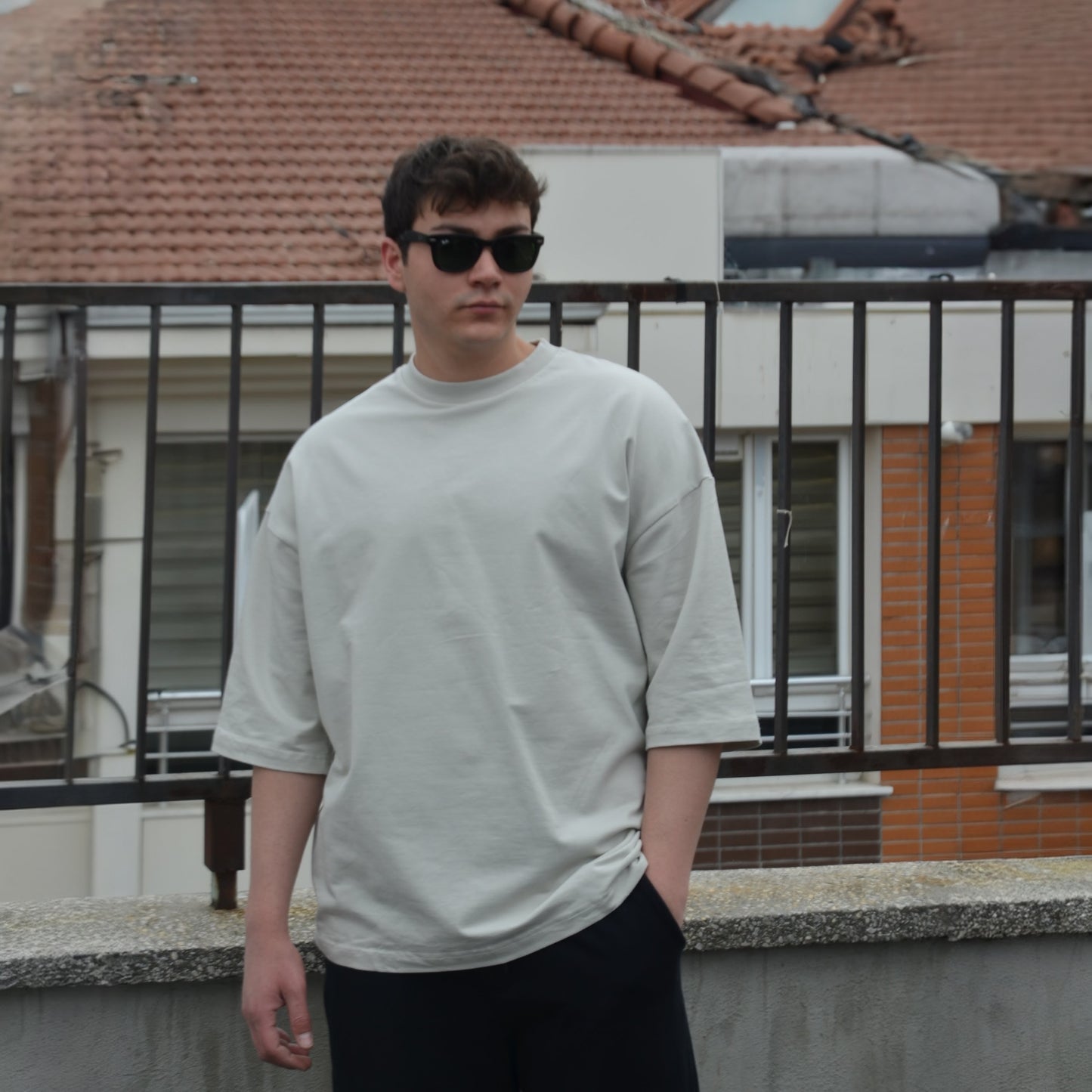 Oversize T-Shirt / Bej