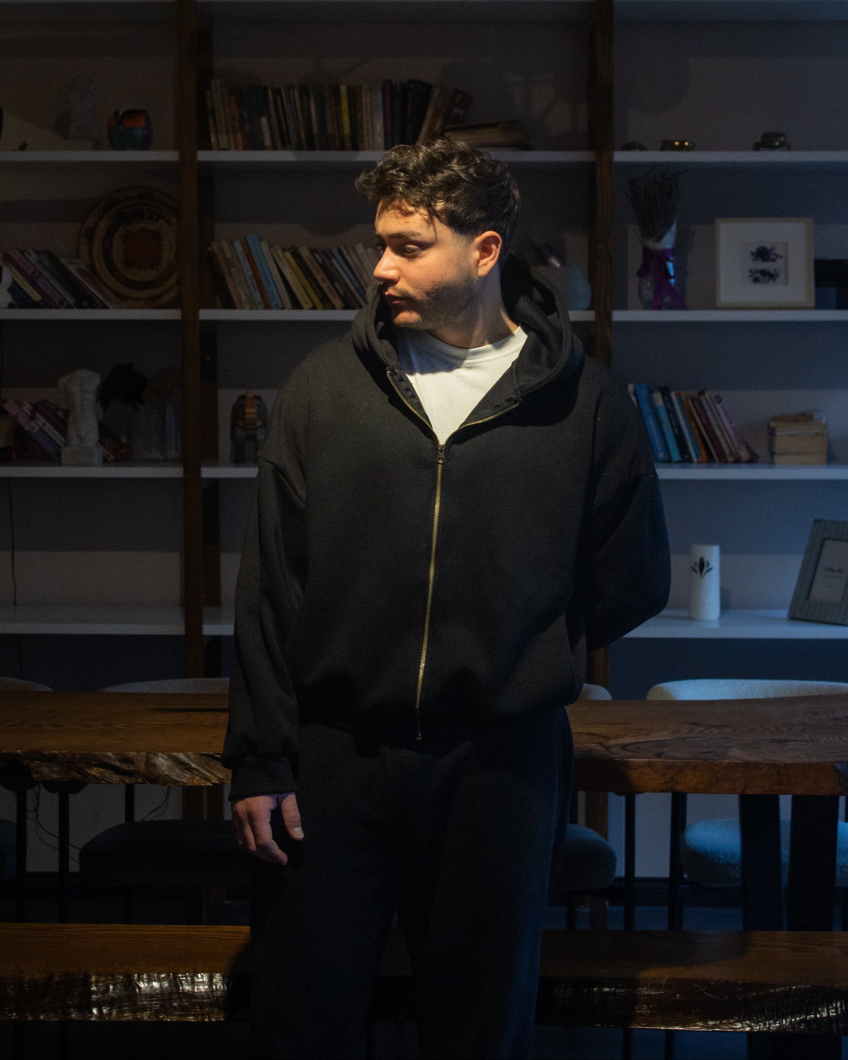 Bombay Zip Hoodie Siyah