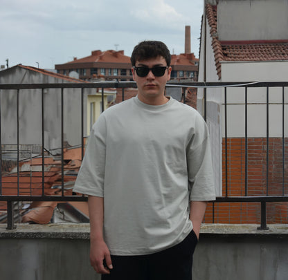 Oversize T-Shirt / Bej