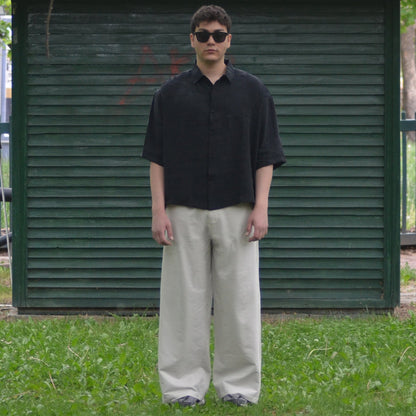 Baggy Eşofman Alt / Bej
