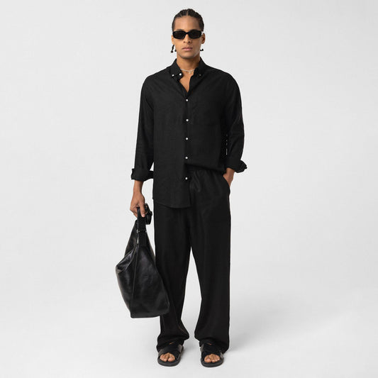 Baggy Keten Pantolon